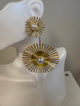 Gold Statement Earrings