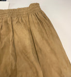 Vintage Suede A-Line Skirt