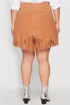 Cowgirl Fringe Overlay Skirt
