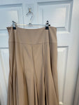 Tan A-Line Skirt