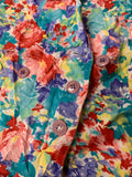 Vintage Floral Patterned Blazer