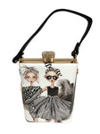 Goth Graphic Flask Handbag