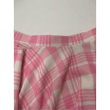 Plaid Circle Skirt