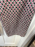 Multicolored Patterned Wide Leg Pants