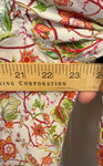 Vintage Floral Patterned Tommy Hilfiger Button Down Top