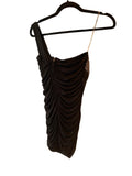 Vintage Speechless Bling One Shoulder Dress