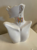 I don't know I just work here statement earrings