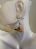 Brown Boba Tea Earrings