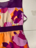 Floral Patterned Sleeveless Dress