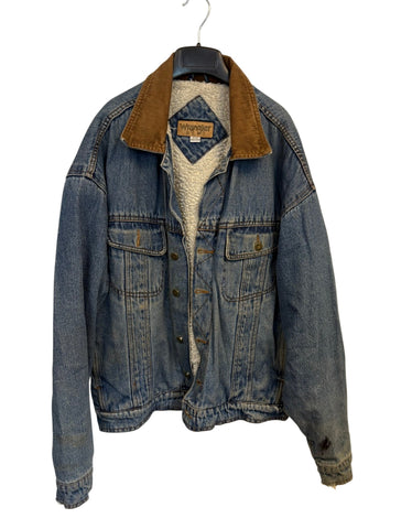 Vintage Wrangler Denim Fleece Lined Jacket