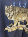 Vintage Wolf Graphic Sweatshirt