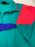 Colorblock Fleece Pullover