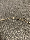 Rhinestone Bling Spike Necklace