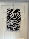 Abstract Patterned Skirt
