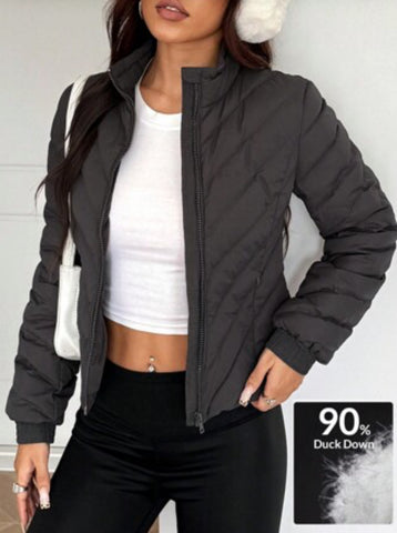 Black Puffer Coat