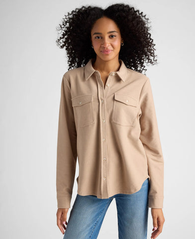 Corduroy Button Down Top