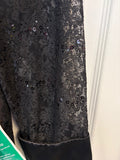 Vintage Lace Wrap Blouse