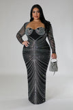 Center Of Envy Plus Size Dress