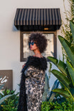 Penny Deluxe Charnelle Sequin Faux Fur Coat