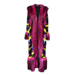 Penny Deluxe Rainbow Road Faux Fur Jacket