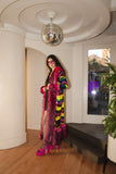 Penny Deluxe Rainbow Road Faux Fur Jacket