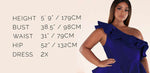 Fasheabe Leaf Print O-ring Mini Dress - Plus Size