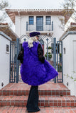 Genghis Aubergine Faux Fur Vest