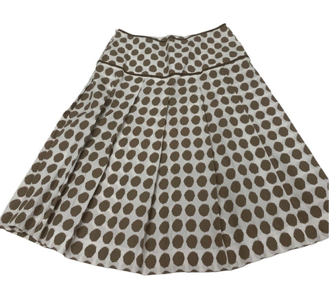 Preowned Polka Dot Worth Skirt