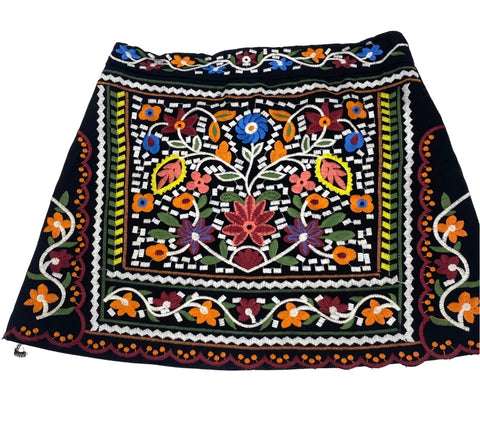 Lulus Embroidered Detail Skirt