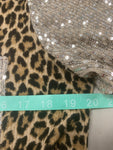 Cheetah Patterned Sequin Top