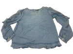 Denim Baby Doll Blouse