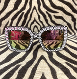 Bling Rimmed Sunglasses