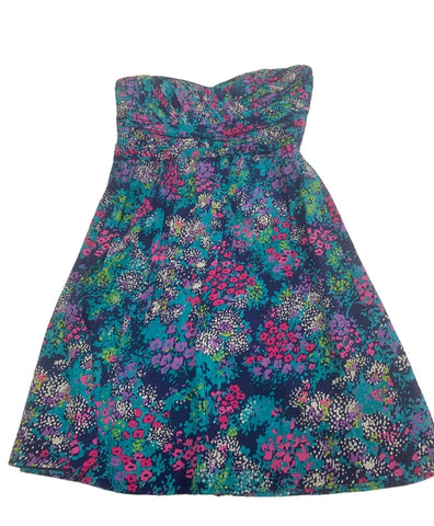 Floral Patterned Dress Preowned