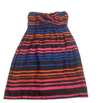 Striped Strapless DRESS