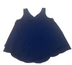 Navy Blue Tank Blouse