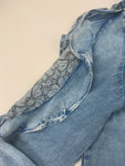 Denim Baby Doll Blouse