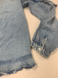 Denim Baby Doll Blouse