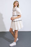 A WOW MOMENT WOVEN MINI DRESS