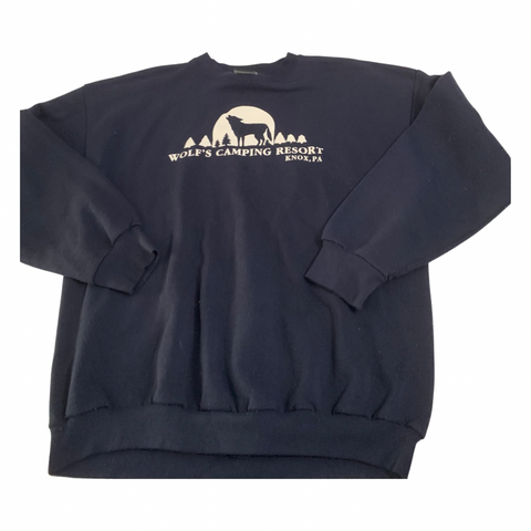 Vintage Wolfs Camping Resort Sweatshirt