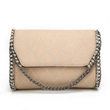 Chainlink Detail Crossbody Bag