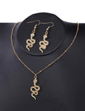 Snake Necklace Set
