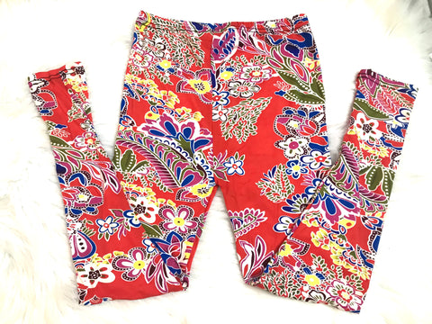 Floral patterned leggings