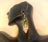 Handmade Seashell Earrings