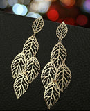 Delicate Leaf Earrings