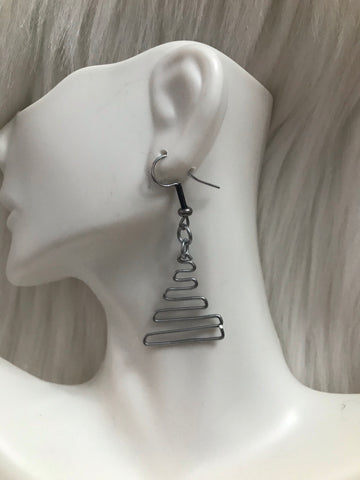Asymmetrical Wire Earrings