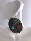 African Lady Earrings