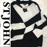 Preowned NWT ST John Colorblock Sweater
