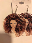 African Lady Earrings