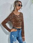 Cheetah Print Tee