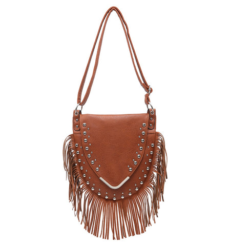 Western Style Fringe Handbag